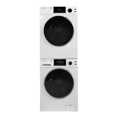 Equator 110V STANDARD STACKABLE EW 835 18 lbs Washer 1.9cf + ED 870 Vented Sensor Dryer 4cf