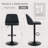 Swivel Adjustable Height Bar Stool Upholstered Counter Stool-936122565-936323306