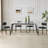 Black Leather Dining Chairs Set of 4