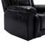 Fauteuil inclinable manuel 2 places avec boîte de rangement et deux porte-gobelets-107085408