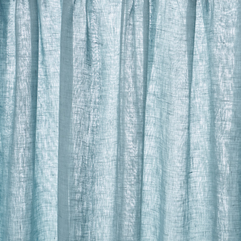 Aya Sheer Fabric, Blue