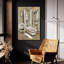 Art mural en verre épique «French Bath 2» par Silvia Vassileva, 24 po x 36 po-1397438199