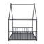 Lit simple noir en métal pour enfants-120784216-120784217