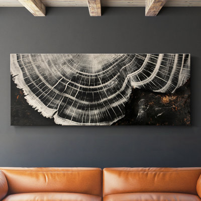 Toile tendue avec châssis abstrait # 2 LXVI-Abstract