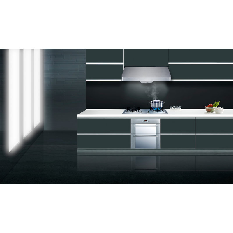  Hotte sous un meuble à conduit 112 Series 112, Argent