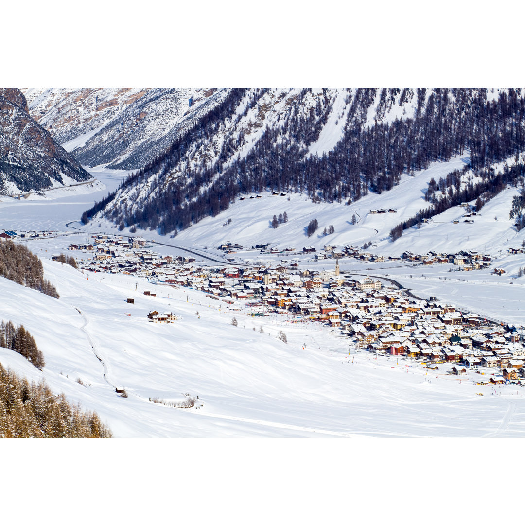 Mountain Village - Kunstdrucke auf Leinwand - Wrapped Canvas