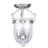 Husman Glass Semi Flush Mount-16518407-16518414