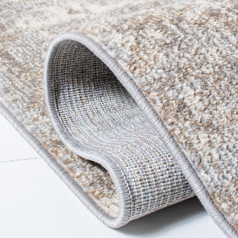 Abstract Area Rug, Square 201 cm