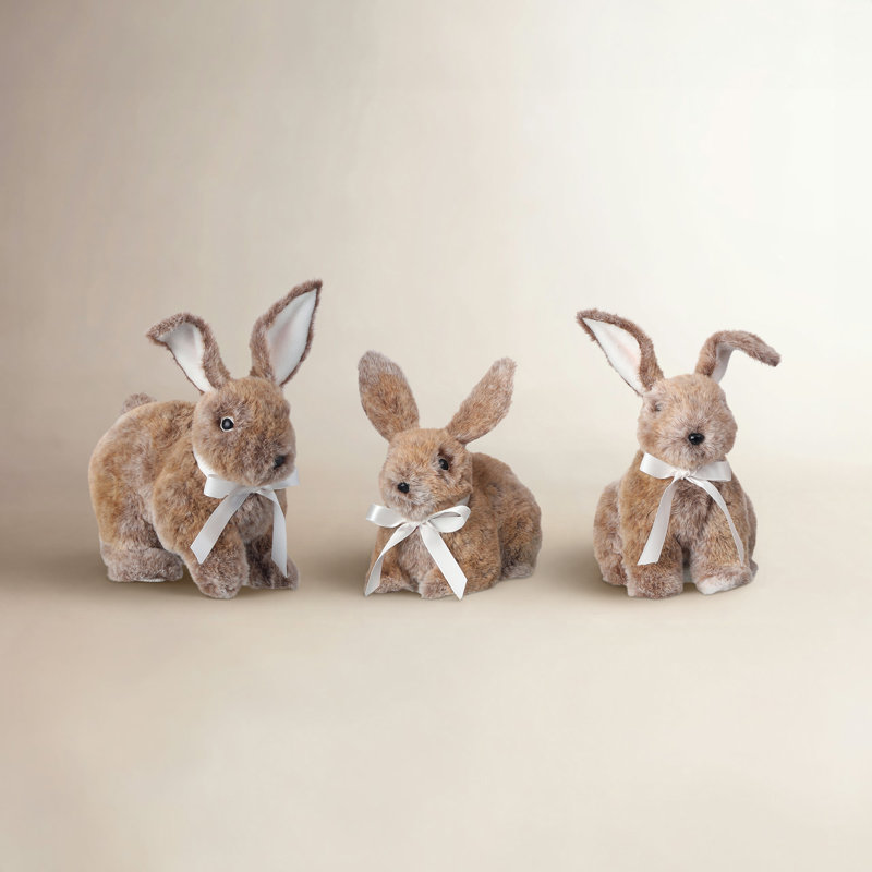 7.5" Faux Fur Bunny