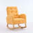 Rocking Chair with Footrest High Back-754929887
