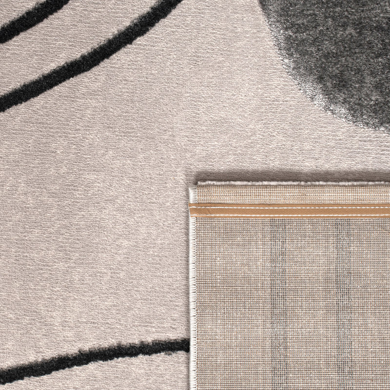 Tapis moderne pour le salon avec motif géométrique boho, Rectangle 2 pi 8 po x 4 pi 11 po