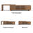 Japandi Retracted & Extendable Tv Stand With 4 Shelves Up To 85"-485993163