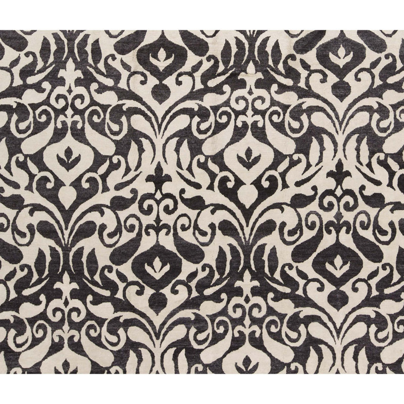 Damask Area Rug