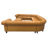 Chesterfield Vintage Style U-Shape Sectional Sofa With Button Tufting, Top-Grain Leather Match Upholstery, Spacious Seating, And Sturdy Wooden Legs.-534128499