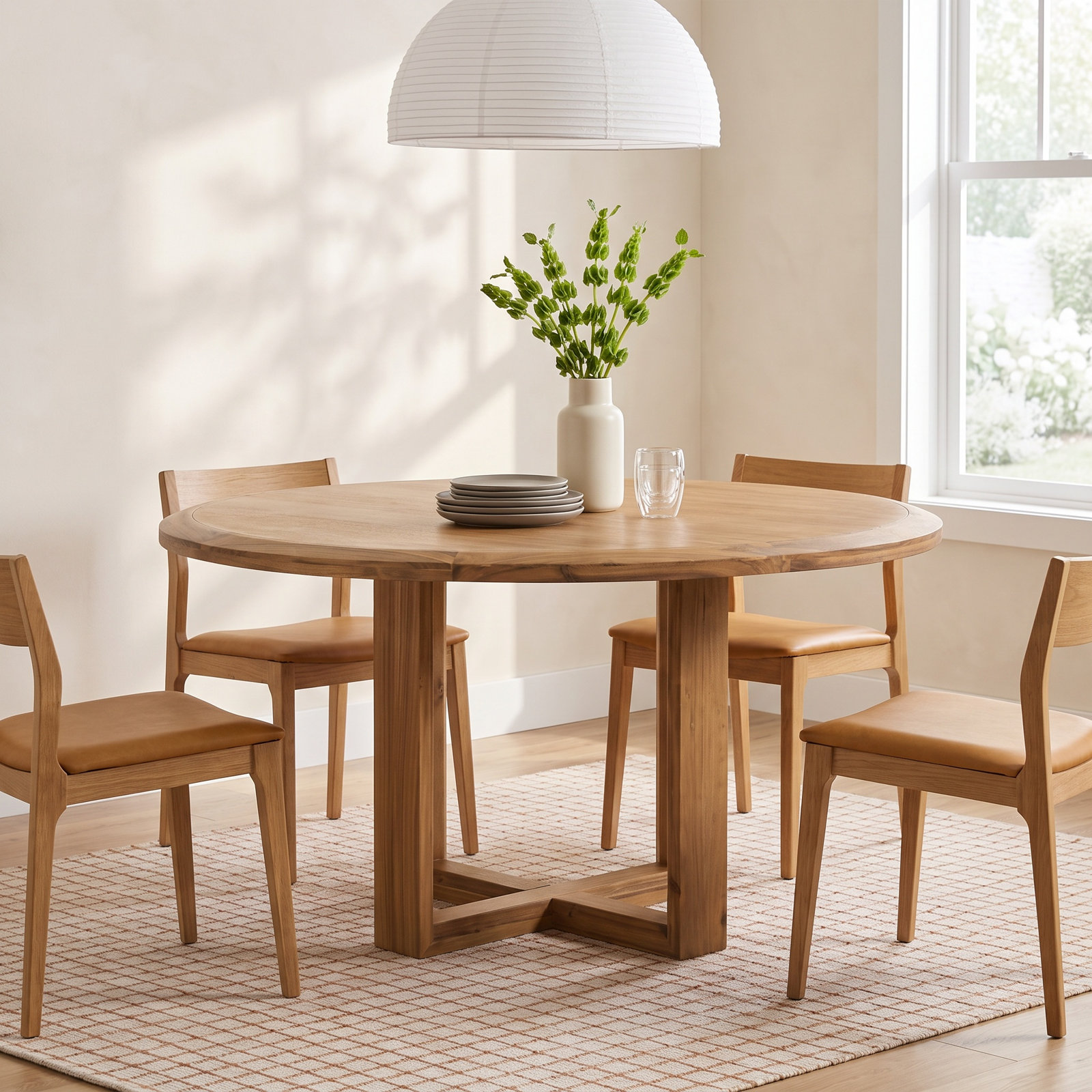 Daxton 55" Acacia Dining Table