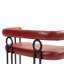 Canapé 2 places avec accoudoirs et pieds en métal Loveseat-869857586