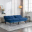 Canapé-lit pliant convertible bleu marine-114427517