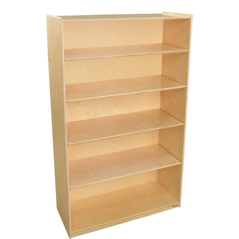 Bibliothèque avec tablettes réglables, H 49 po, (5 tablettes) H 60 po x l 36 po x P 15 po