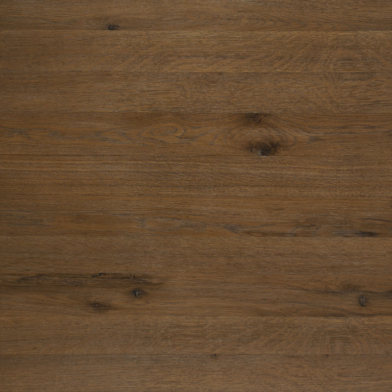 Bruton Oak Wood Extension Dining Table (94"-114")