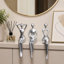 3 pièces de décorations de table basse décoratives blanches-126553779