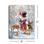 Toile à motif de chevalet 8 po x 6 po Forest Friends