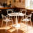 4-Piece Plastic Dining Chairs
