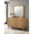 Commode 6 tiroirs avec miroir Saturn
