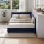 Reversible L-Shape Upholstered Platform Bed With Velvet Fabric Design-1024721418-1024721414