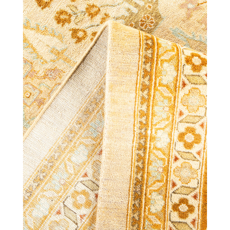 Hisae One-of-a-Kind 9' 0" X 12' 1" Hand Knotted Area Rug