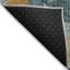 Tapis bleu sarcelle lavable à la machine intérieur / extérieur ACN1126-109490156