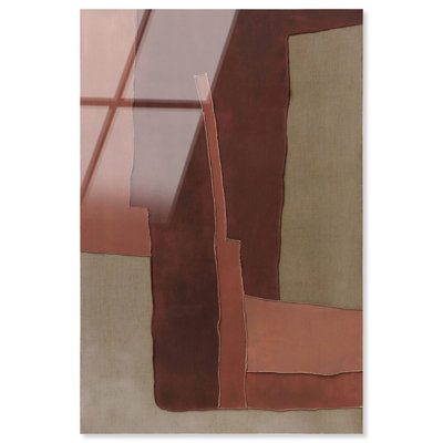 Raw Edge III Acrylic Print Boho Wall Decor by Art Remedy, Ready to Hang, 10 x 15
