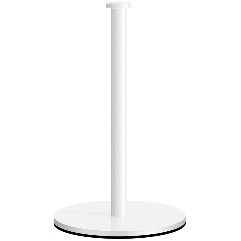 Kitchen Roll Holder Countertop, White