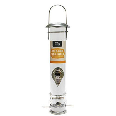 Erwin Metal Hanging Tube Bird Feeder