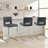 26” Upholstered Counter Height Bar Stool-1500250247