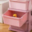 Unité de rangement pour commode à 3 niveaux avec tiroirs et coffre à jouets pour chambre d'enfant-978393577