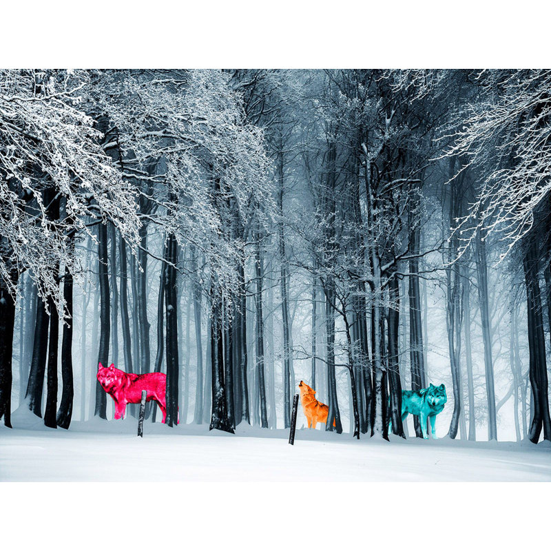 The Wilderness by Arlo Wren Photos - No Frame Print on Canvas, 70cm H x 100cm W x 4cm D