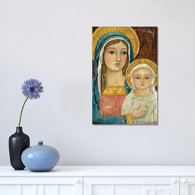 Divine Grace by Teresa Kogut - Painting on Canvas, 30.48 cm H x 45.72 cm W, Wrapped Canvas