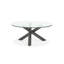 Table basse ronde, 2 tables d'appoint et table basse.-1806344266