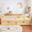 Lit plateforme sécuritaire pour enfants avec garde-corps complets et rangement sous le lit-1880127875-1893383646