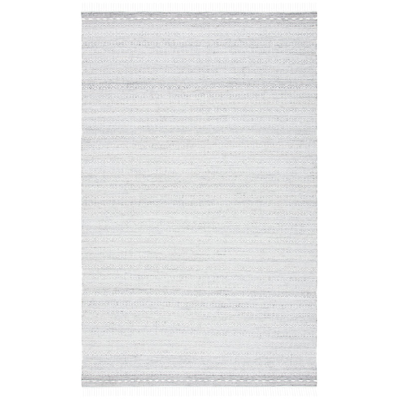 Shiela Flat Weave Performance Striped Rug, Rectangle 5' x 8'
