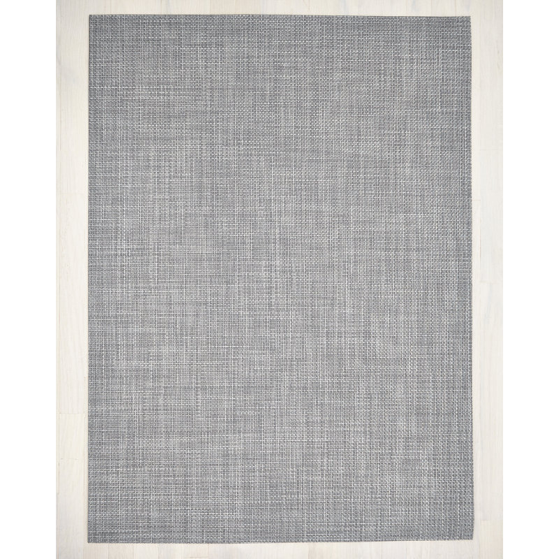 Basketweave Hand Woven Indoor / Outdoor Area Rug, Rectangle 59 x 92cm