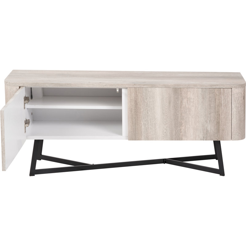 Angeliah 120cm Sideboard, Grey Oak
