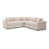 Nevis Ivory Polyester Blend