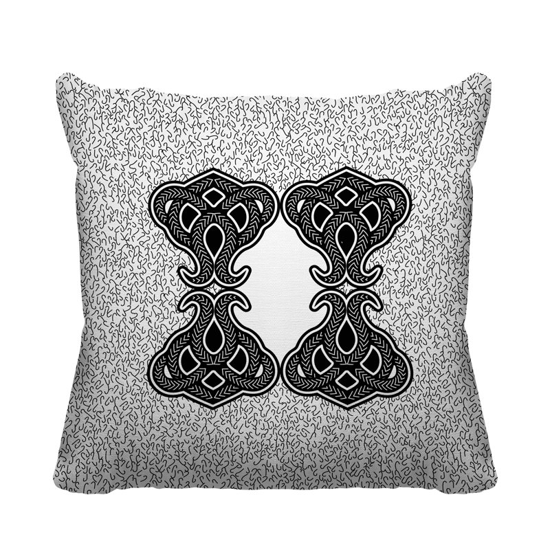 Housse de coussin d'intérieur Brockton, 18 po x 18 po