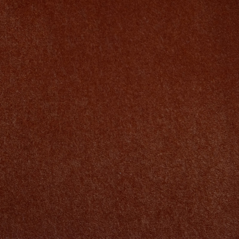 Tissu d'ameublement en velours uni Ankara, Paprika