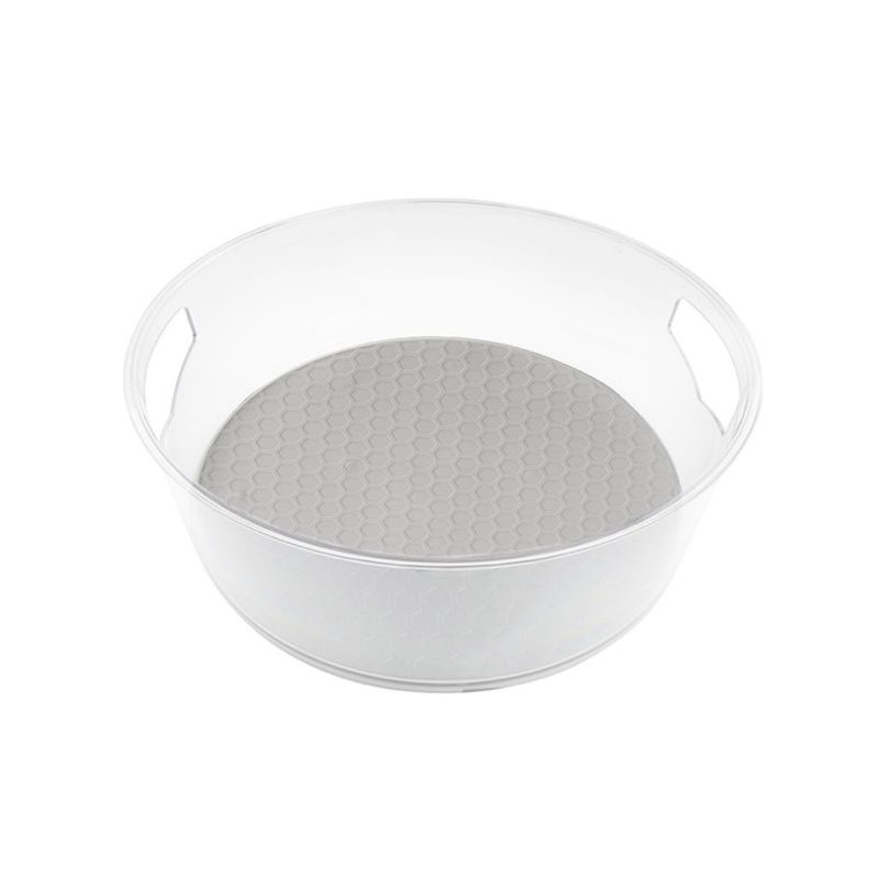 Elam Extra Large High-Wall Turntable - Oyster