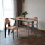 Table de bistro en acier Plywood Premium