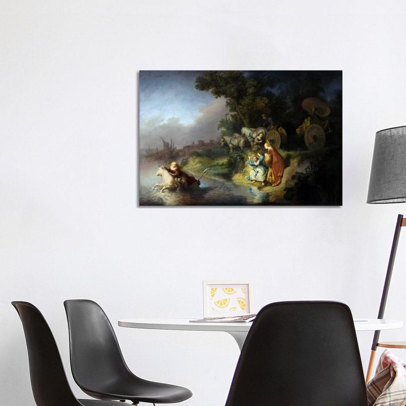 The Abduction Of Europa by Rembrandt Van Rijn - Wrapped Canvas Painting, 101.6 cm H x 66.04 cm W x 1.91 cm D