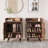 Shoe Cabinet, 3-Tier Freestanding Shoe Rack With Doors And Legs FSSR023-1612094754