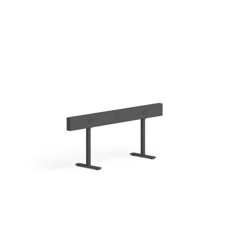 Rail électrique à rampe, Gris anthracite, H 23,5 po x l 100 po x P 14,5 po